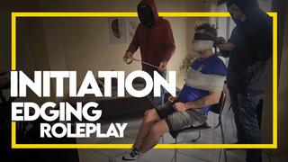Initiation - Part 1 (1080p) Gay Bondage - Gay Domination - Edging - Cum Control - Foot Fetish - BDSM