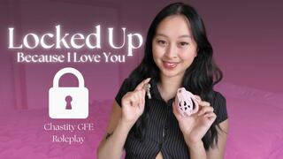 Locked Up Because I Love You: Chastity GFE Roleplay - Hosted by ObeyEnvyNow | Female Domination, FemDom, FemDom POV, Asian, Girlfriend Experience, SPH, JOI, Sensual Domination, Cum Countdown, Chastity Cage, Premature Ejaculation, Sloppy Kisses