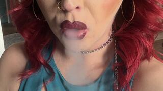 Smoking Throughout My Day… Ending Topless (Silent & Slow Ending)