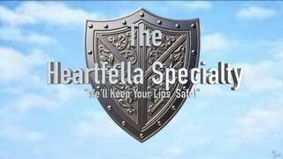 The Heartfella Specialty - Starring: Happy Heartfella - Happy is showing off his latest product that keeps lips safe - Gag Talk Duct Tape Gagged Men Male Bondage Male Lips Wrap Gag