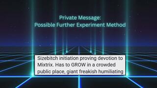 Possible Further Experimentation Method (audio only)