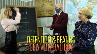 Detention & Beating Of A Very Bad Boy