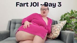 Daily Fart JOI - Day 3