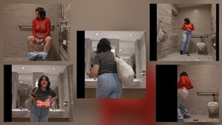 Walt's View Revisiting XMAS Having A Festive Party Wearing Red Lipstick Sheer Top