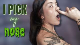 i pick my nose