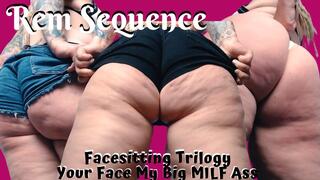 Facesitting Trilogy: My Big MILF Ass Your Face