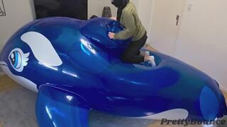 Wal-Session. Part 2. Belastungstest von Socken zu barfuss