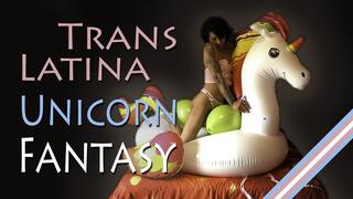 Trans Latina Unicorn Fantasy