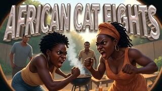 African Catfight Turns Horny - Female Ex Friends Settle Beef (Erotic Audio)
