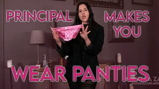 Principal Makes You A Sissy Student