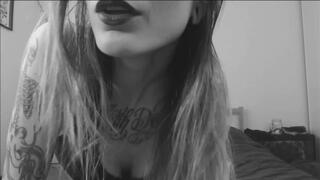 lip and tongue fetish b&w filter 2017