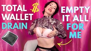 DRAINING YOU | you're addicted to being my human ATM