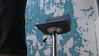 Balbina your BBW Queen in sexy pants and black stilettos