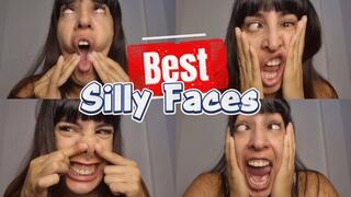 Real silly faces in close-up 1080p HD