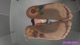 Giantess Candy Crush on Glass - 4K MP4