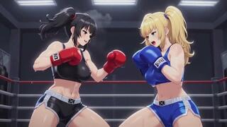 Female Boxing Fantasies #4B: Sweaty Confessions from the Velvet Rope Ring (Animated)