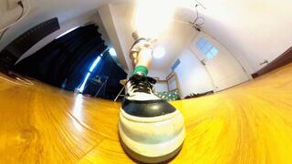 4K ERER smelly shoes and socks POV training 360 VR