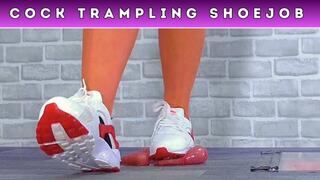 Trample Workout 5: 1000 Steps In My Nike Huaraches (111) - Bug Cam - Cock & Balls Trampling CBT