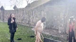 REAL SLAVERY workout, real sadistic cruelty - Zeida and Luciferia