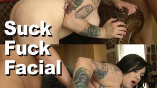 Scarlet Lavey & Christian XXX Suck Fuck Facial GMJP-MT2003