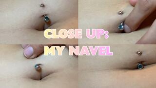Extreme Close-up: Exploring Every Detail of My Navel