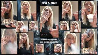 00262 # giantess stepmother who smokes mercilessly