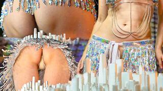 Giantess Belly Dance Tease - Tiny City Shaken by My Massive Hips, Ass & Belly