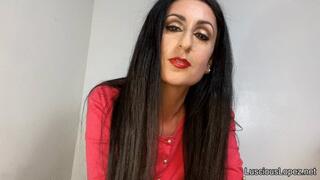 Luscious Lopez winking asshole upskirt Boss