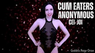 Cum Eaters Anonymous CEI JOI : 720p