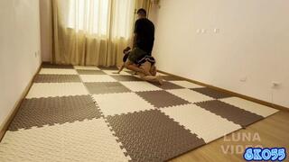 Ponyplay and ponyride a plump ponygirl #SK055