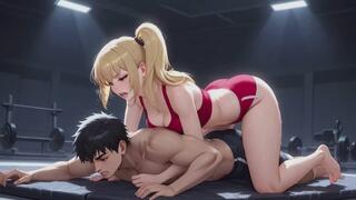 Mixed Wrestling Fantasies #4B: Confessions of a Mat Dominatrix (Animated)