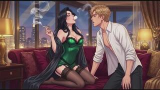 Smoking Fantasies #2B: Whispers of Smoke and Desire (Animated)