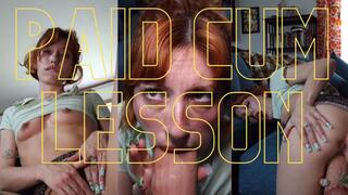 Whore Cum Lesson