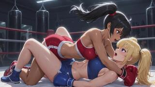 Female Boxing Fantasies #5: Sweat and Desire in the Ring