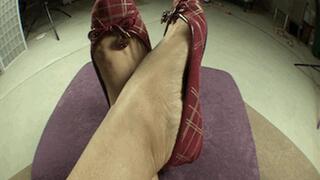 Red Flats Tease - LaCreme