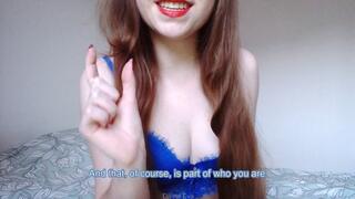 Your caged cock becomes a clit (FR with English subtitles)