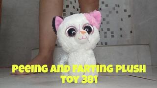 Peeing and farting plush toy 381