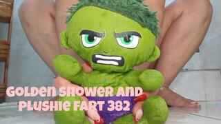 Golden shower and plushie fart 382