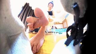 4K ERER humiliated little Jamie in the shoe 360VRC4sgiantess26