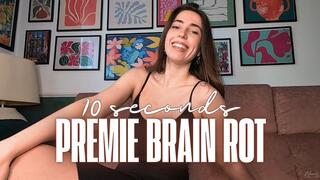 10 seconds premie brain rot : the new minute-man challenge - Premature ejaculation - Joi challenge