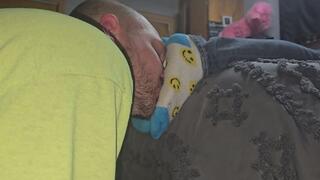 Chrissy sock slave training