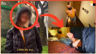 Young Swedish Babe Is Picked Up to Have Her Feet Licked & Toes Sucked Inteensely - Foot Worship PickUp Vol. 18