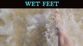 WET SANDY FEET by Domina Paulina