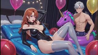 Inflatables Fantasies #5B: Whispers of the Inflatable Embrace (Animated)