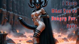 I Know What You're Hungry For. Open.