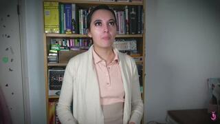 Librarian Humiliates Your Tiny Cock!