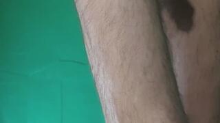 Black Fishnet Dress and Yellow Plaid Thong