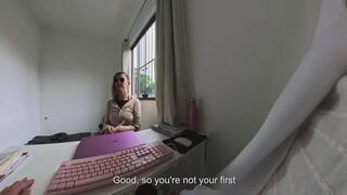 The anal exam of the little blind patient.