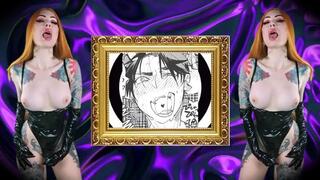 Stupid male ahegao goon-clown - porn addiction , gooner, gooning , GOON