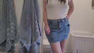 Stepmommy Catches You Sniffing Her Dirty Panties